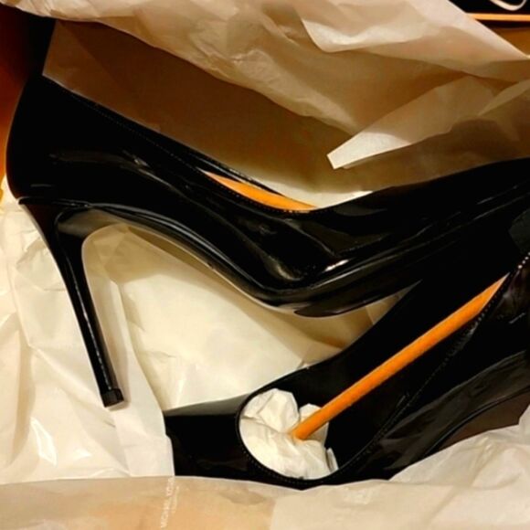 Michael Kors Collection Greta heels in Patton Leather Made in Italy … - Picture 2 of 16